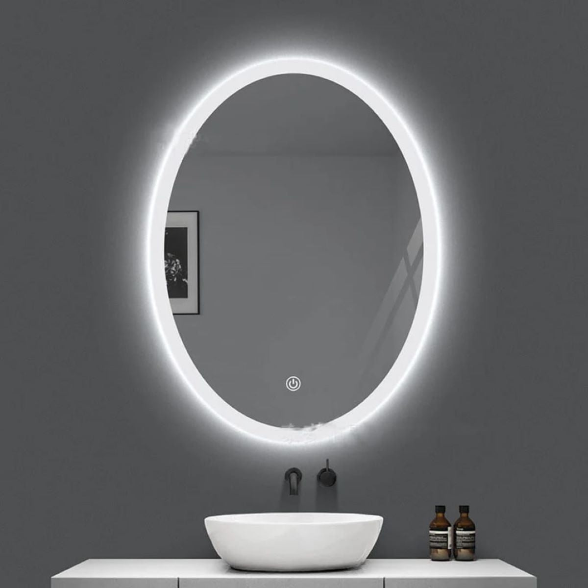50x70 CM OVALO BILED MARCO ESMERIL