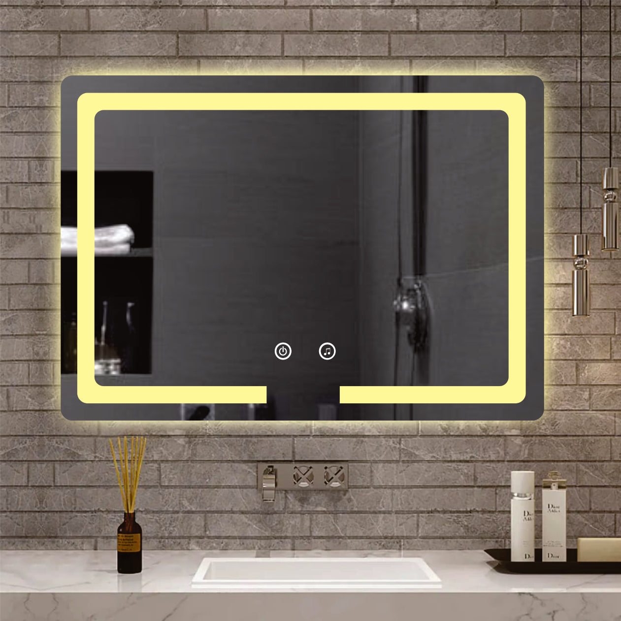 50x70 CM RECTANGULAR BLUETOOTH HORIZONTAL