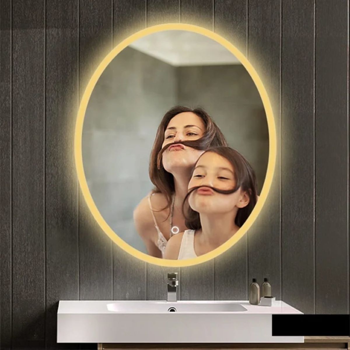 50x70 CM OVALO BILED MARCO ESMERIL
