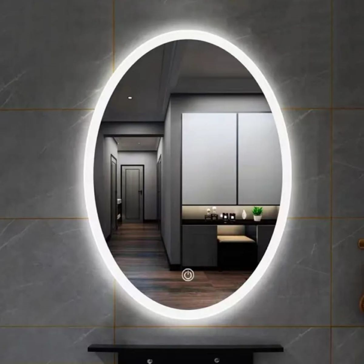 50x70 CM OVALO BILED MARCO ESMERIL