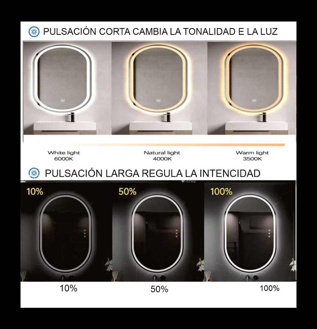 60X80 CM OVALADO BILED VERTICAL