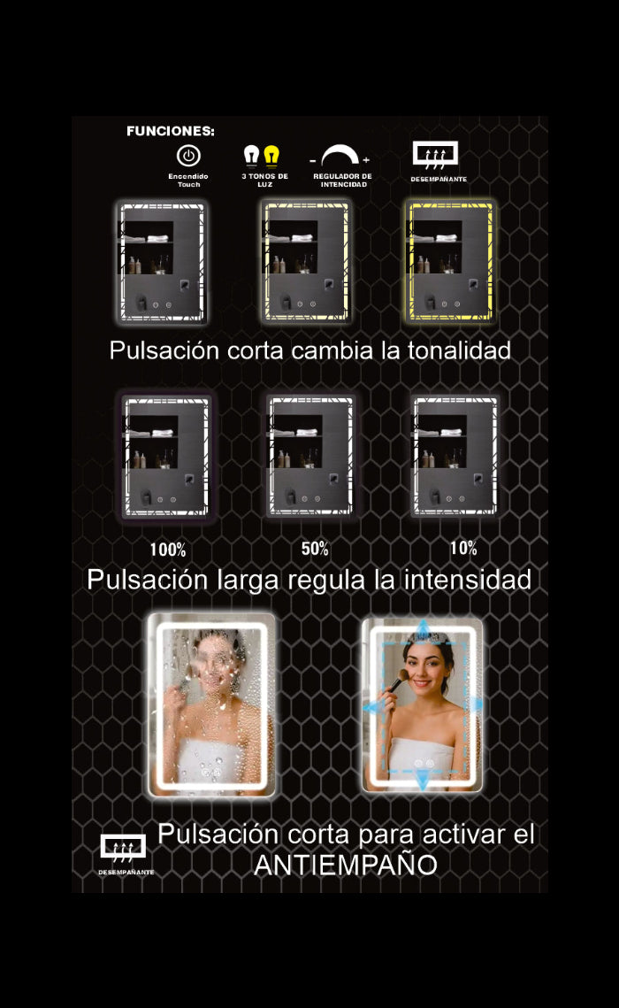 50x70 CM RECTANGULAR RAYADO ANTIFLOG