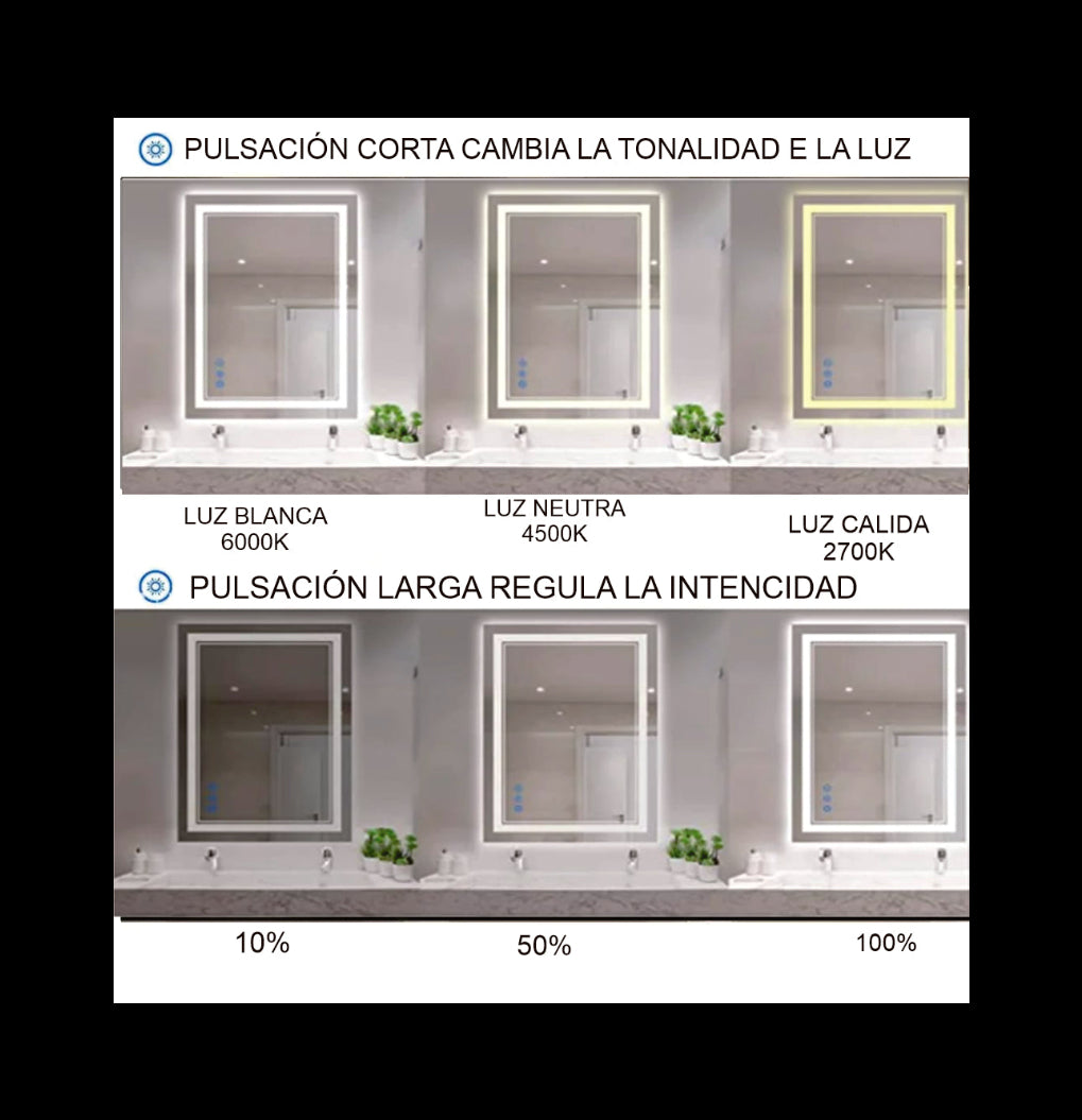 60x80 CM RECTANGULAR RELOJ HORIZONTAL