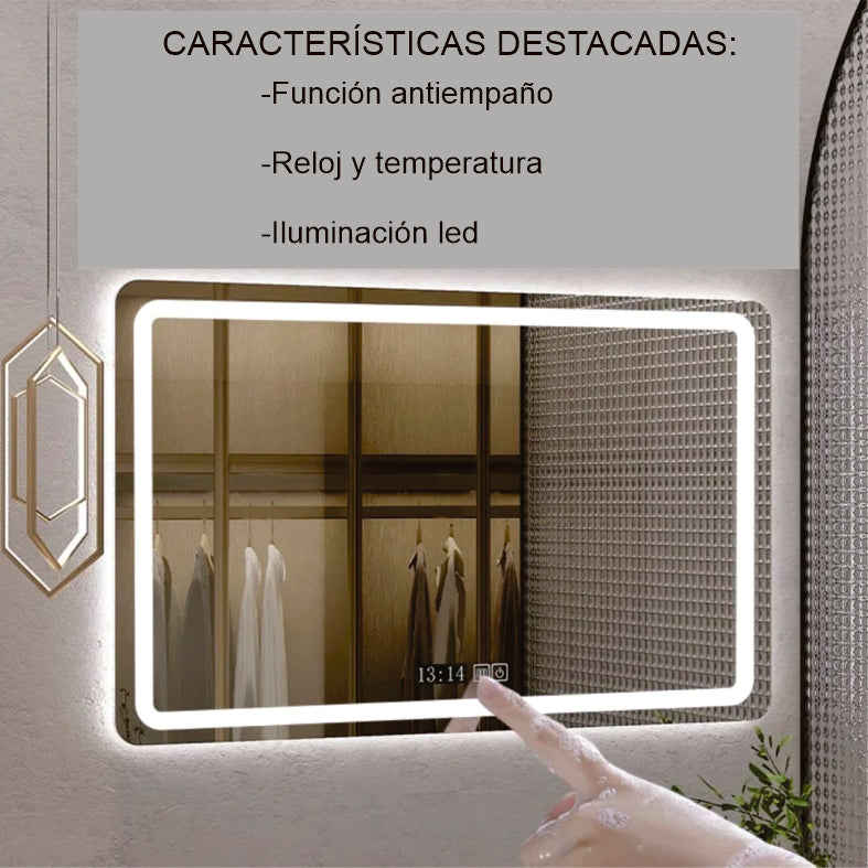60x80 CM RECTANGULAR RELOJ HORIZONTAL